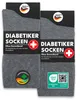 6 Paar Diabetiker Socken ohne Gummi 97% Baumwolle Damen Produktbild-Vorschau 1