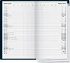 Glocken Taschenkalender "Faltkalender" 2025 schwarz Produktbild-Vorschau 2