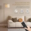 HOMCOM LED Stehlampe Stufenlos Dimmbar Stehleuchte mit Produktbild-Vorschau 6