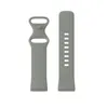 Strap-it Fitbit Sense Silikon Armband Classic (Grau) - Produktbild-Vorschau 4