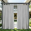 1 rideau d'extérieur opaque avec fixation velcro et Voir les images du produit 5