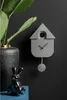 Karlsson - Kuckucksuhr Modern Cuckoo Metallic - Silber - Produktbild-Vorschau 2