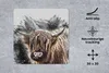 MuchoWow® Mauspad Mousepad Porträt Schottischer Highlander Produktbild-Vorschau 2