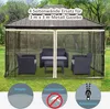 Outsunny Moskitonetz für 3x4 Pavillon 4 Seitenteile Produktbild-Vorschau 4