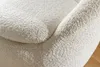 riess-ambiente Drehbarer Design Sessel ALPINE weiß Bouclé Produktbild-Vorschau 10