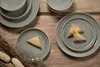Clayre & Eef Frühstücksteller Ø 21 cm Grün Keramik Produktbild-Vorschau 3