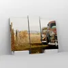 Bild auf Leinwand - Leinwandbild - Auto Alt Feld - 95x80cm Produktbild-Vorschau 4