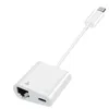 Adattatore da Lightning a Ethernet + Lightning - Bianco Anteprima dell’immagine prodotto 2
