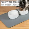 KaraLuna Basic Napfunterlage aus Silikon (48x30cm, Grau) I Produktbild-Vorschau 8