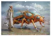 Insektenplanet - Surrealer Science-Fiction (Wandkalender Produktbild-Vorschau 5