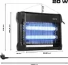 Vayox UV Insektenlampe Insektenfalle Elektrisch Produktbild-Vorschau 9