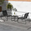 KOMFOTTEU 3 pezzi. Set da balcone Bistro, set di mobili da Anteprima dell’immagine prodotto 6