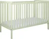 ZEE LUMI Mint Babybett 120x60 cm mit Schutzgitter 2in1 Produktbild-Vorschau 2