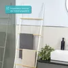 eluno Handtuchleiter, Handtuchhalter mit 5 Handtuchstangen Produktbild-Vorschau 8