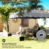 Outsunny Pavillon ca.3x3m, wasserabweisend Stabil Produktbild-Vorschau 6
