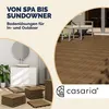 CASARIA WPC Fliesen 30x30 cm 66er Set 6m? Stecksystem Produktbild-Vorschau 5