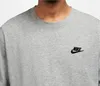 Nike NIKE SPORTS WEAR CLUB M T-Shirt Herren  - grau grau L Produktbild-Vorschau 5