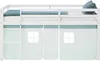 Homestyle4u Kinder Hochbett 90x200 mit Lattenrost Vorhang Produktbild-Vorschau 19