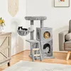 Yaheetech Kratzbaum Katzenbaum 94 cm Kletterbaum für Katzen Produktbild-Vorschau 8