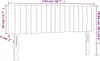 LED Kopfteil Schwarz 144x5x78/88 cm Samt Produktbild-Vorschau 6