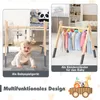 COSTWAY Baby Gym Babyspielgeraet Spieltrapez Spielbogen Produktbild-Vorschau 5