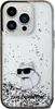 A clear product shot of a phone case with glitter and a cat design. Produktbild-Vorschau