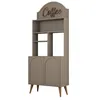 Skye Decor, Lyon 80 - Atlas, Walnut, Kaffeebarschrank, Produktbild-Vorschau 4