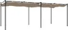 vidaXL Pergola avec toit coulissant Taupe 589x292x230 cm Voir les images du produit 5