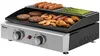 Gasgrill 5 KW Tragbarer Tischgrill mit 2 Brenner Keramische Produktbild-Vorschau 2