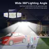 199LED solární dálkové ovládání senzor nástěnné světlo Náhled obrázku produktu 2