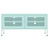 TV-Schrank Minzgrün 105x35x50 cm Stahl Produktbild-Vorschau 3