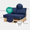 Polštář z palety 120 x 80 Set pro paletový nábytek Náhled obrázku produktu 3