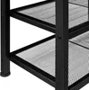 Étagère à chaussures TAUNTON 80x30x45,5cm - Bois foncé Voir les images du produit 8