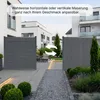MinteChill WPC Gartenzaun, Sichtschutzzaun Komplettset Produktbild-Vorschau 5