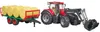 Landwirt - Traktor mit Frontlader, Zugfahrzeug und 8 Ballen Produktbild-Vorschau 6