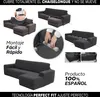 SOFASKINS® Super Stretch Chaise Longue Bezug, Sofabezug de Produktbild-Vorschau 8
