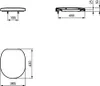 Ideal Standard toiletzitting Connect met softclose Productafbeelding-voorbeeld 2