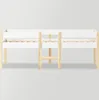 MODFU Kinderbett mit Rausfallschutz 90x200 cm, Weiß (Ohne Produktbild-Vorschau 5