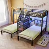 Flieks Patrová postel 90x200cm pro 3 děti, vysoká postel s Náhled obrázku produktu 3