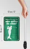 Blechschild Spruch 12x18cm Haben Sie noch Sex oder golfen Produktbild-Vorschau 5