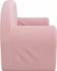 vidaXL Canapé-lit pour enfants 2 places Rose Peluche douce Voir les images du produit 5