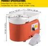 SucceBuy 11-calowe koło garncarskie 0-300 RPM Koło Podgląd zdjęcia produktu 7