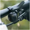 Dzwonek rowerowy na lewą stronę kierownicy - czarny Podgląd zdjęcia produktu 2