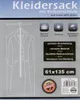 KLEIDERSACK 60x135 cm Reisesack Schutzhüllen Schwarz Produktbild-Vorschau 3