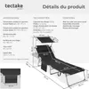 Bain de soleil Chloé 4 positions avec appui-tête et Voir les images du produit 6