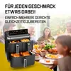 GOURMETmaxx FryUp3 Verticale heteluchtfriteuse met 3 Productafbeelding-voorbeeld 11