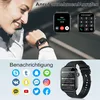 Smartwatch Damen Herren,1,96 "HD Fitness Tracker Uhr mit Produktbild-Vorschau 4