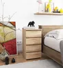 Kommode mit 4 Schubladen Kommode Organizer Kommode mit Produktbild-Vorschau 5