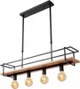 Lampa wisząca MILONGA czarna 4xE27x40W metal Podgląd zdjęcia produktu 3