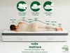 Vysoce kvalitní sedmizónová pružinová matrace | 80 x 200 cm Náhled obrázku produktu 5